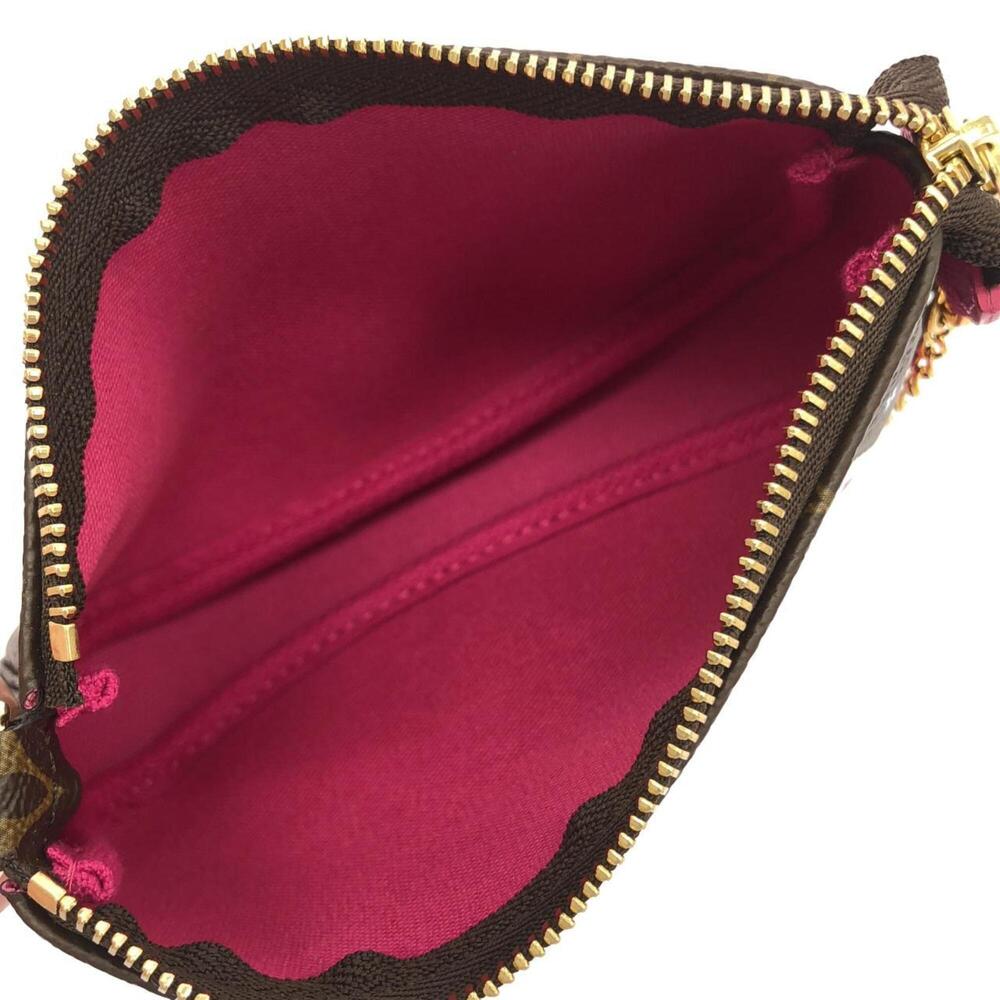 LOUIS VUITTON Authentic Brown Monogram Pochette Pouch - Picture 6 of 6